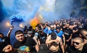 Феновете на Левски изкупиха билетите за мача с Хамрун
