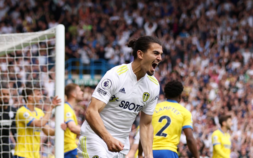 Лийдс и Брайтън завършиха при равенство 1:1 в мач от