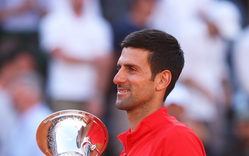 Новак Джокович е шампион на Мастърс турнира в Рим за