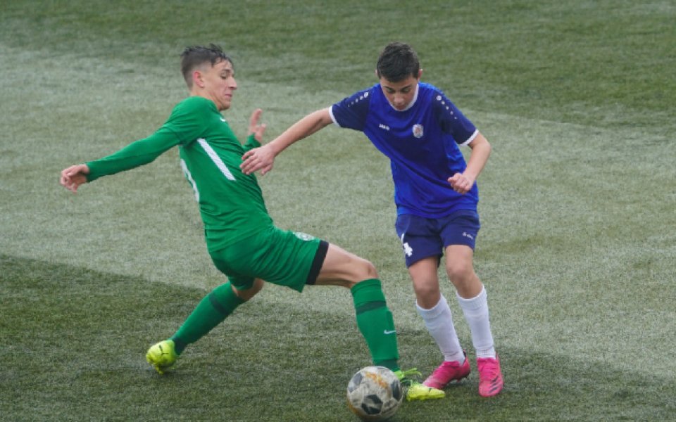 Лотарията на дузпите донесе купата на Национал срещу Лудогорец U14