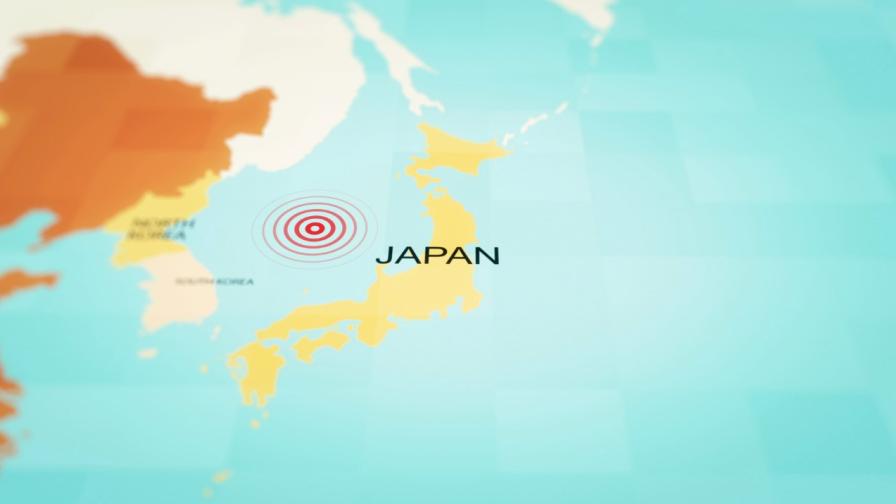 Земетресение с епицентър до бреговете на Фукушима