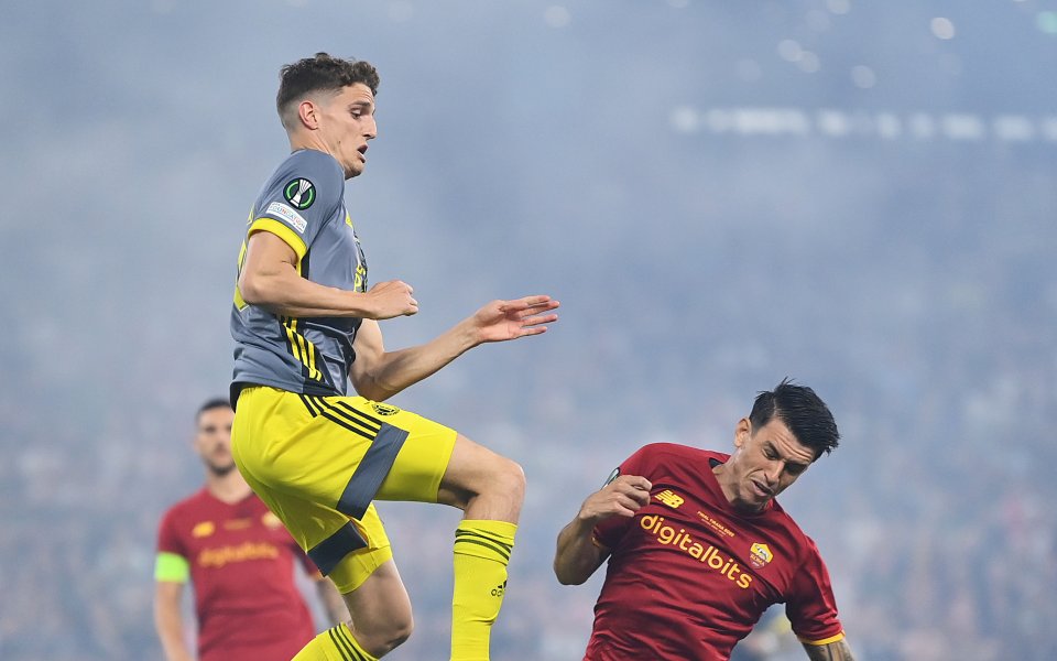 Рома и Фейенорд играят при 0:0 във финала на Лигата