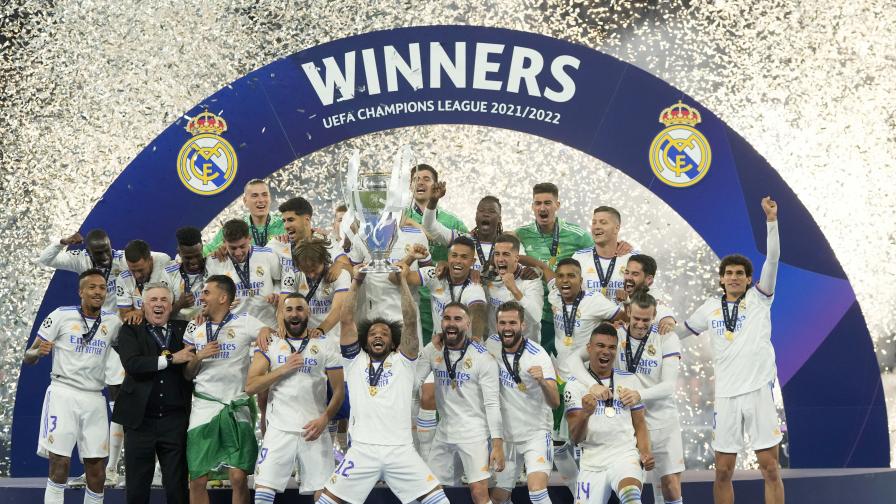 <p>&quot;Реал Мадрид&quot; триумфира за 14-и път в Шампионската лига</p>