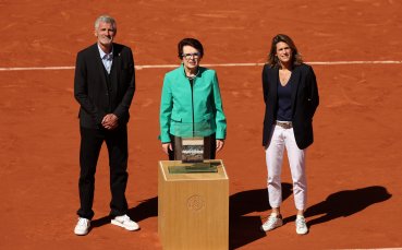 Директорът на Откритото първенство по тенис на Франция Амели Моресмо