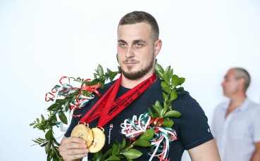 Дейвид Фишеров който донесе злато на България от Европейското първенство