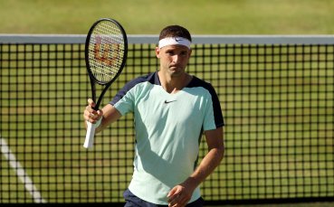 Българската тенис звезда Григор Димитров остана доволен след победата си