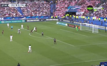 Франция - Хърватия 0:1 /първо полувреме/