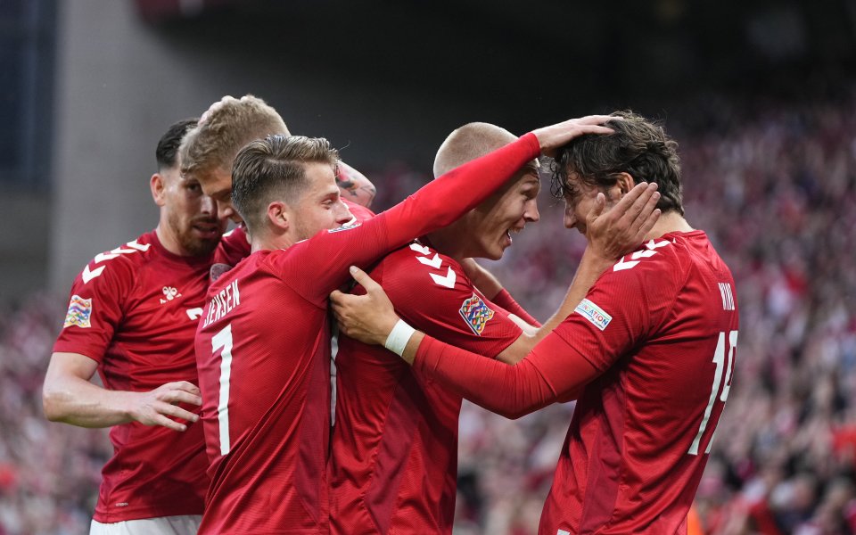 Дания взе своята трета победа в Лигата на нациите, след