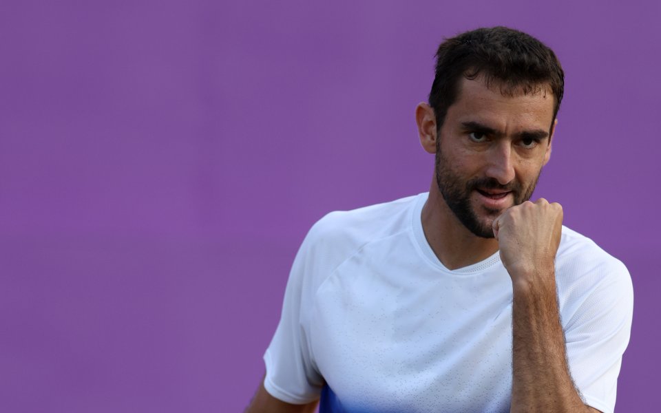 Марин Чилич показа сериозна концентрация и победи Александър Бублик със