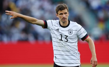Нападателят на националния отбор на Германия Томас Мюлер се възстановява