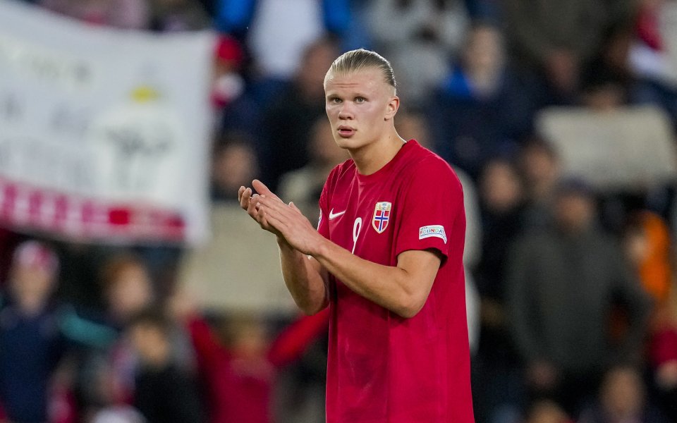 Нападателят Ерлинг Халанд едва премина в Манчестър Сити от Борусия