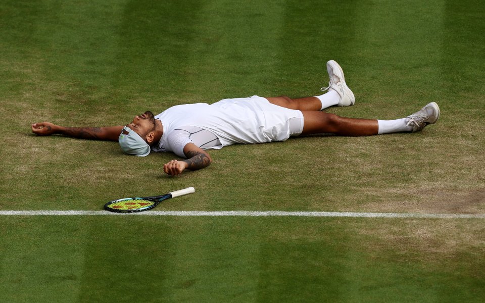 Ник Кирьос се класира за полуфинал на Уимбълдън. Австралиецът достигна