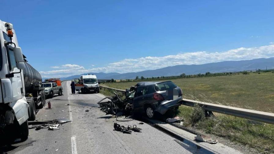 Тежка катастрофа в Пловдивско, има загинала жена