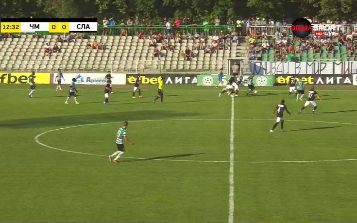 Черно море - Славия 0:0 /първо полувреме/