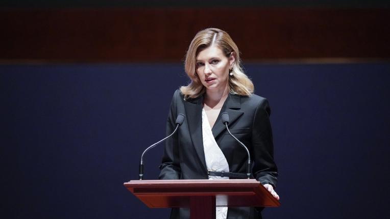  Олена Зеленска приказва пред Американския конгрес 