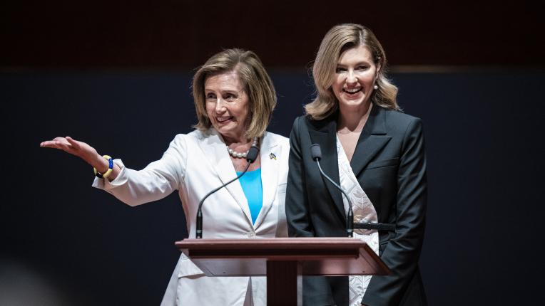  Олена Зеленска приказва пред Американския конгрес 