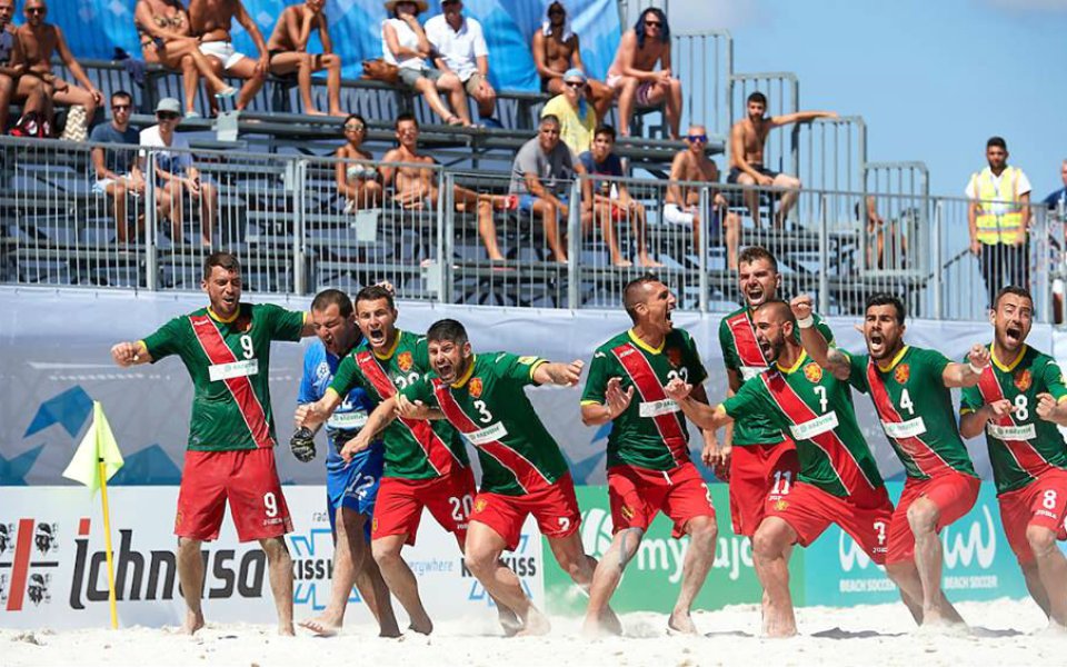 България пропуска ЕВРО лигата по плажен футбол