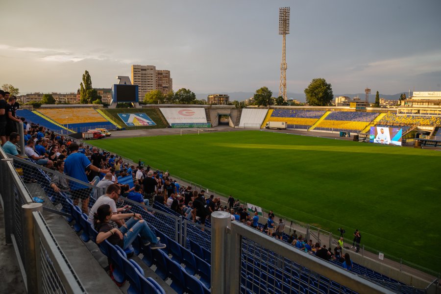 Видеостена на Герена на мача ПАОК Левски1