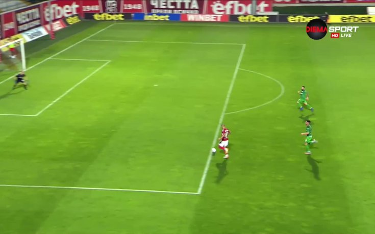 Русев удвои точно преди почивката