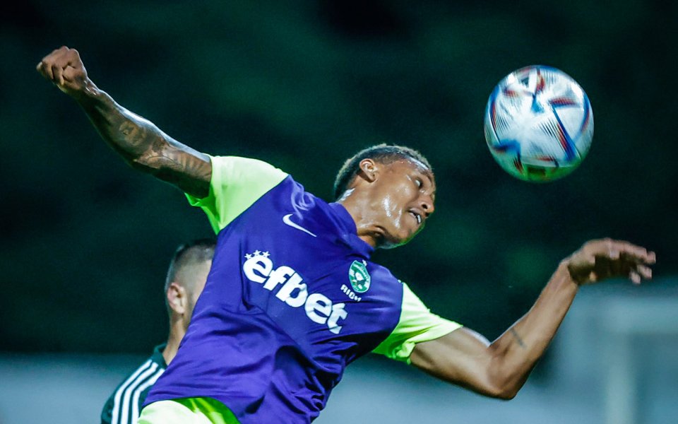 Нападателят на Лудогорец Рик Джонатан вече е възстановен от контузията