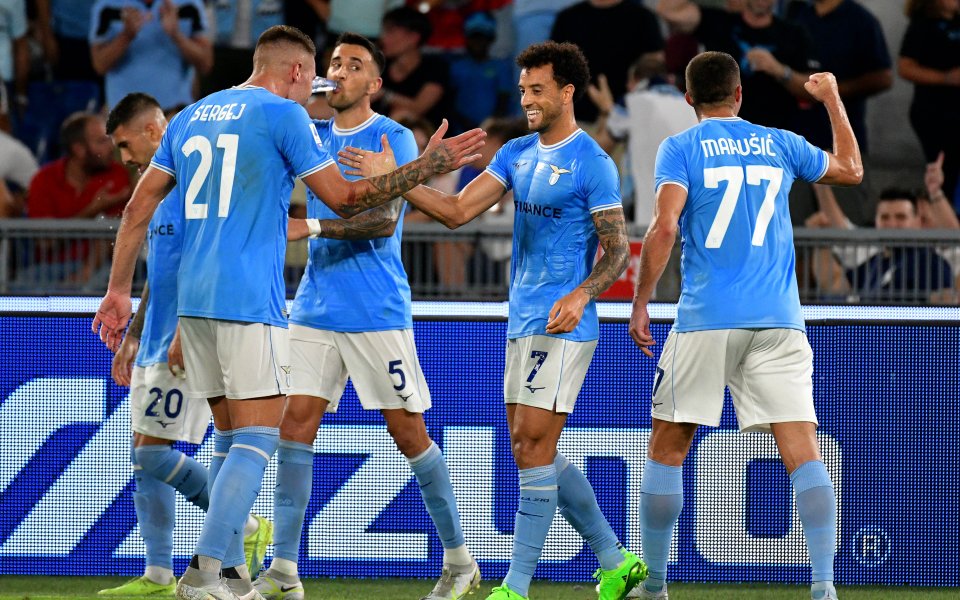 Отборът на Лацио победи за втори пореден път на Олимпико“