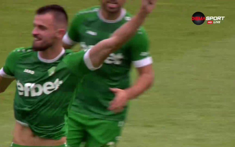 Отмениха гол на Калоян Кръстев БГ Футбол efbet Лига Gong.bg