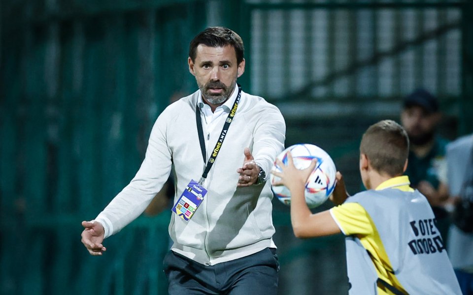 Треньорът на Ботев Пловдив даде мнението си за победата с