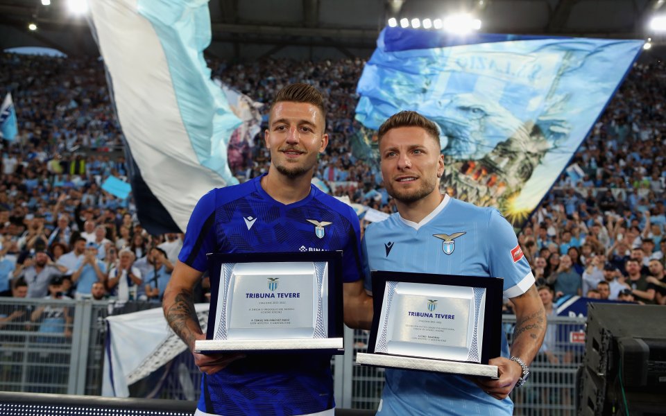 Нападателят на Лацио - Чиро Имобиле, каза, че ще вечеря