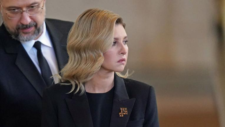  Олена Зеленска е в Лондон за погребението на кралица Елизабет Втора 