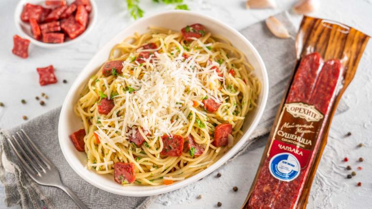 Спагети със сушеница