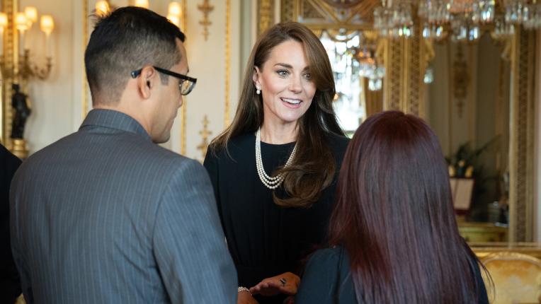 Кейт Мидълтън приветства на обяд в Бъкингам генерал-губернатори на нациите от Британската общност