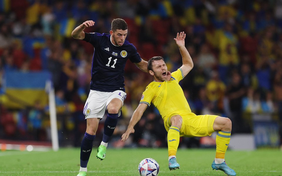 Шотландия - Украйна, Лига на нациите, 21.09.2022 г.