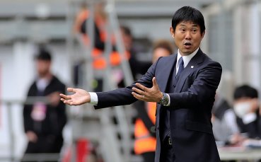 Селекционерът на националния отбор на Япония по футбол Хаджиме Мориясу