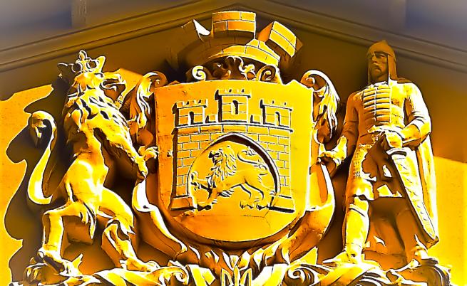 Златните лъвове на Рутения в герба на Лвов