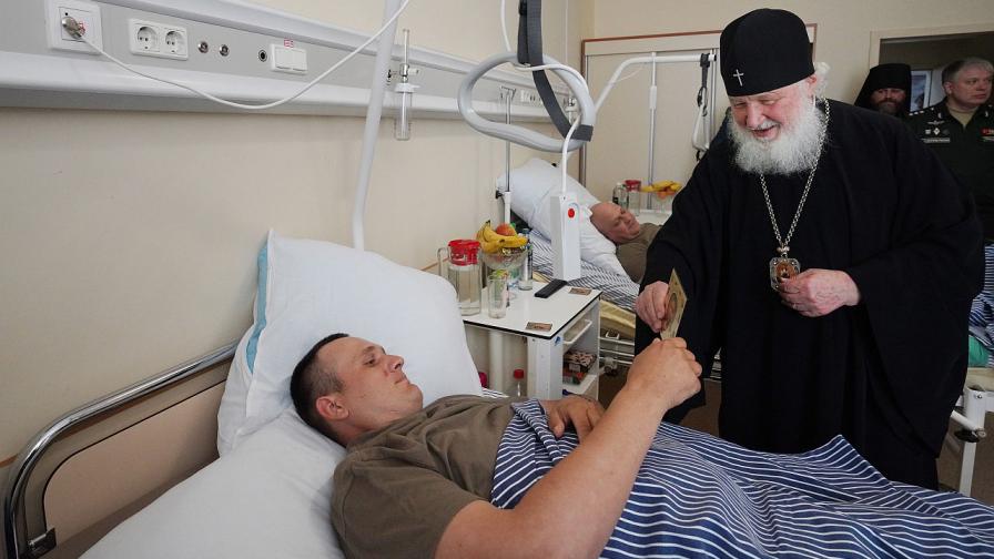 Главата на Руската православна църква патриарх Кирил