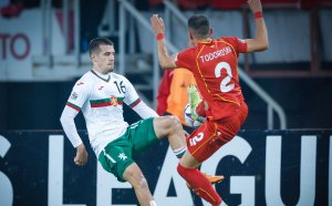 Вижте бруталното влизане на играч от Северна Македония в коляното на Марин Петков