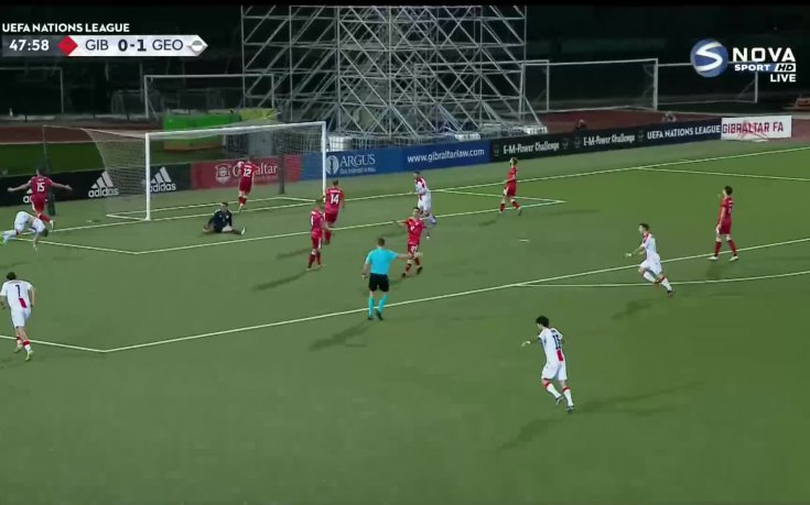 Гибралтар - Грузия 1:2 /репортаж/