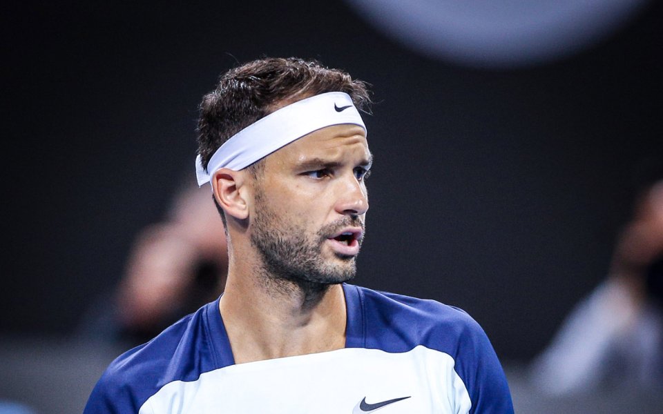 Най-добрият български тенисист Григор Димитров и беларусинът Иля Ивашка играят