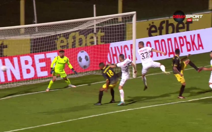 Ботев Пловдив - Славия 1:0 /първо полувреме/