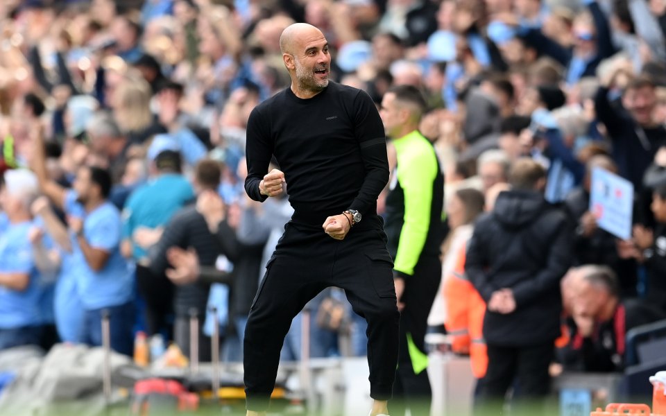 Мениджърът Пеп Гуардиола е щастлив, че разполага с Ерлинг Халанд