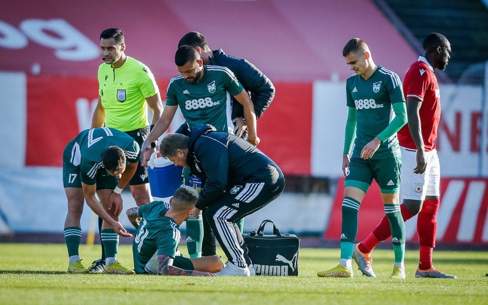 Халфът на Пирин Благоевград Красимир Станоев ще бъде извън игра