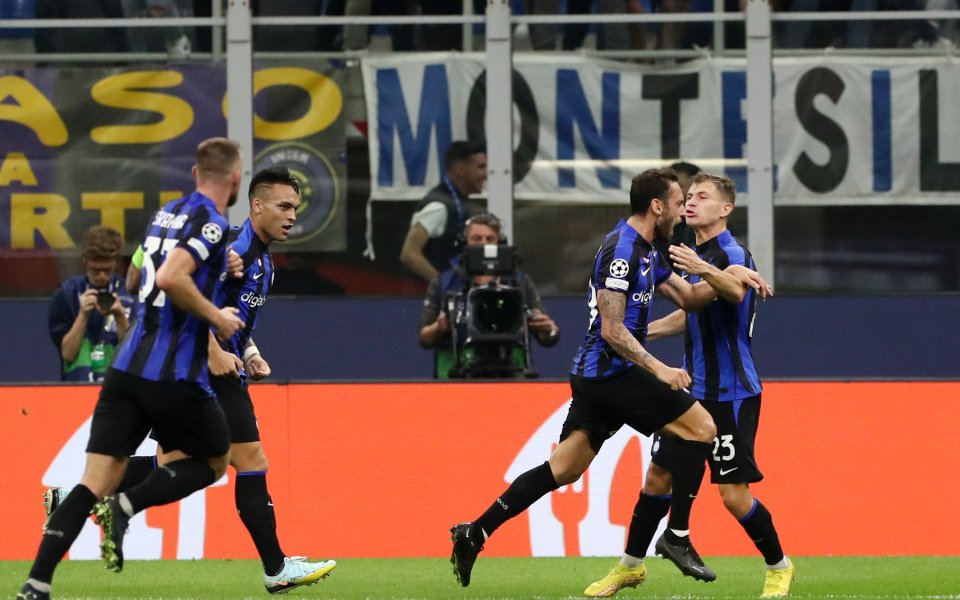 Италианският вицешампион Интер победи с минималното 1:0 испанския гранд Барселона