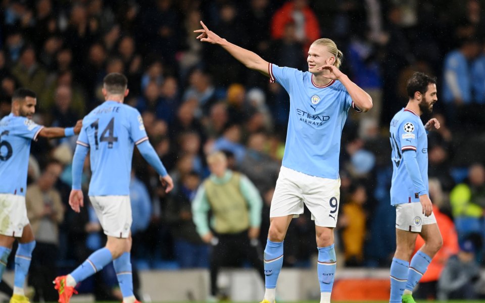 Манчестър Сити разби с 5:0 Копенхаген в мач от Група