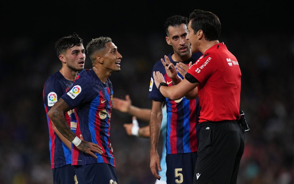 Президентът на Барселона Жоан Лапорта е критикувал публично част от