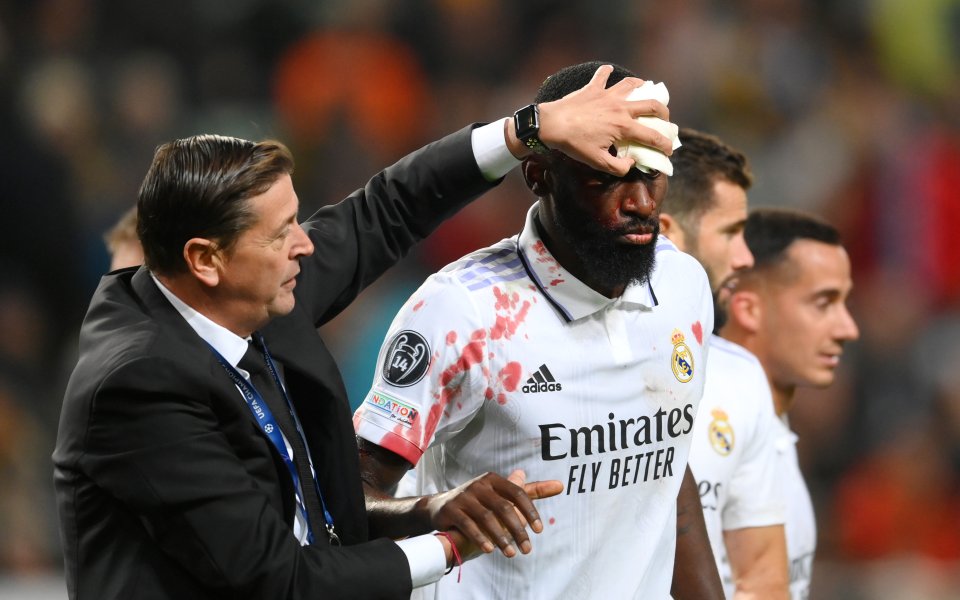 Видео от съблекалнята на Реал на стадиона във Варшава показва, че