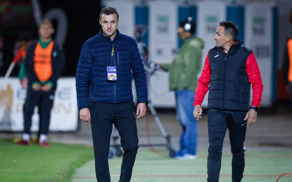 Треньорът на Локомотив София - Станислав Генчев, говори след победата