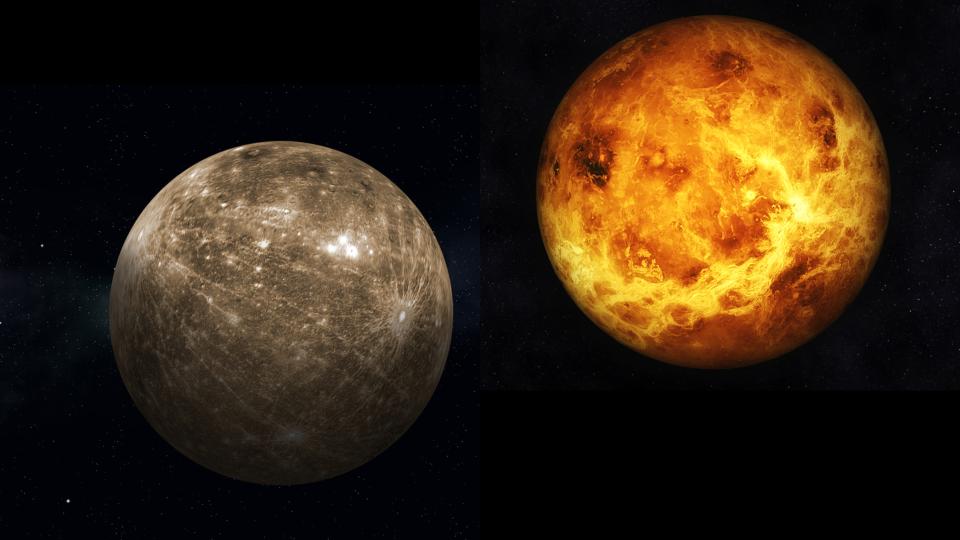 Меркурий Венера планети космос