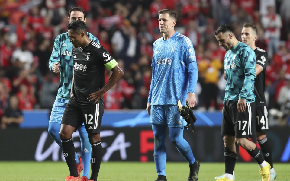 Ювентус е аут от Шампионска лига. Това със сигурност е