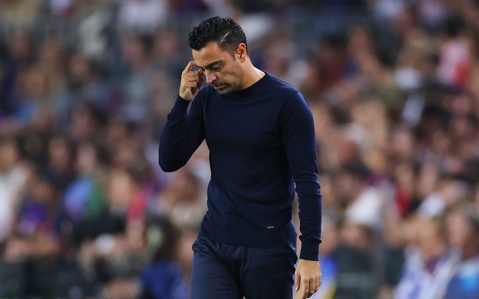 Наставникът на Барселона Шави Ернандес бе лаконичен след загубата о