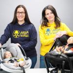 Милена Захариева и Радослава Митрова - експерти по детска безопасност в колата